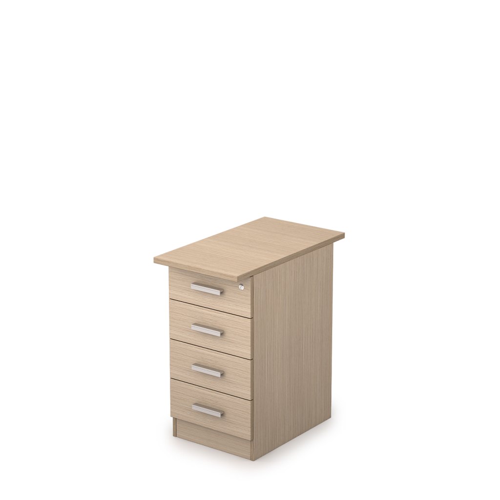 Тумба приставная с топом Стиль 394*700*750 Стиль Дуб
