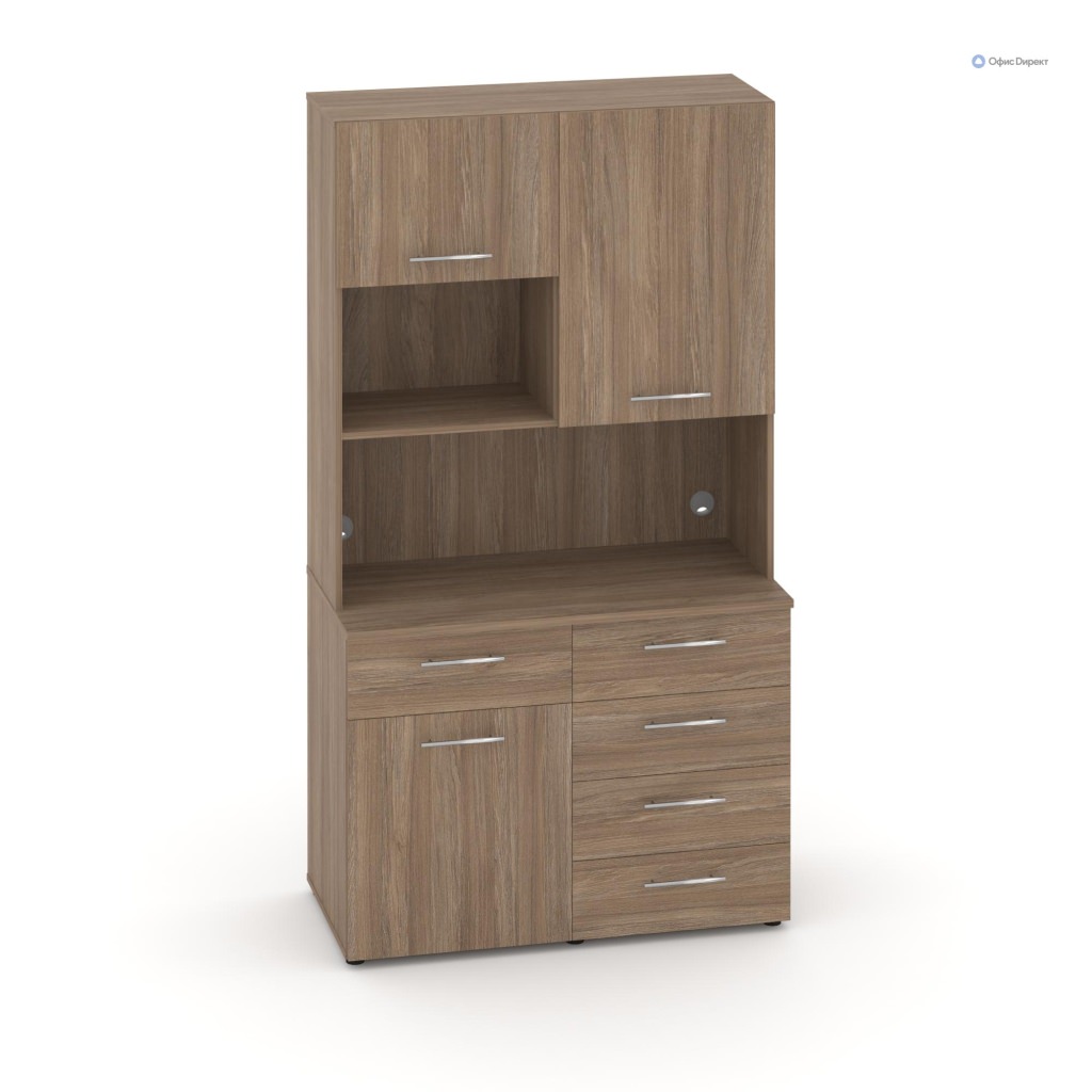 Комплект №10 Мини-кухня Fit 1200*600*2175 Мини-кухня Fit Дуб Аризона
