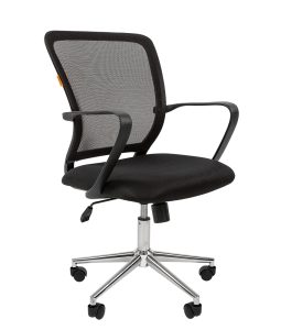 Черный Кресло CHAIRMAN 698 Chrome Черный